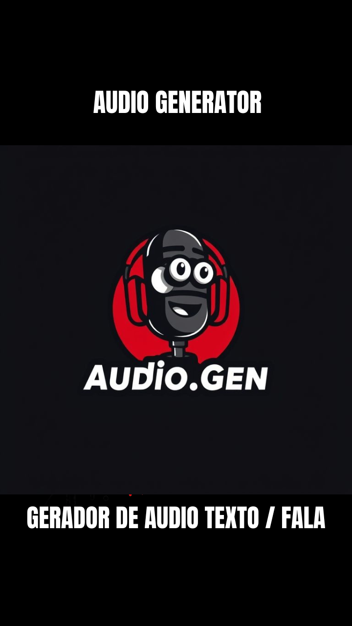 Audio Gen. Gerador de Audio realista texto para voz