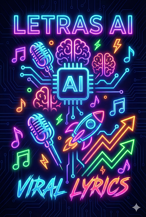 Letras AI - Viral Lyrics | Gerar letras de musicas virais | modelador de letra de musica famosa 