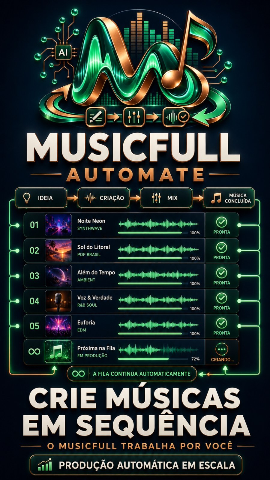 Musicful automate