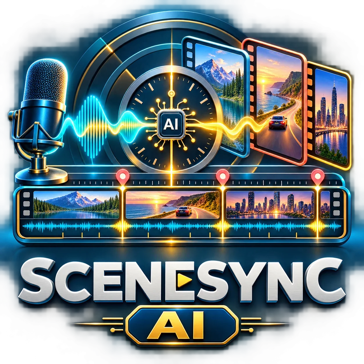 SceneSync AI — o vídeo ilustrado fala por fala - Viral time Stamp