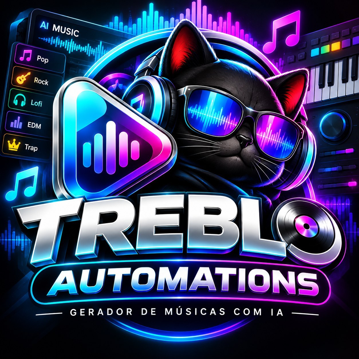 Treblo automations - music
